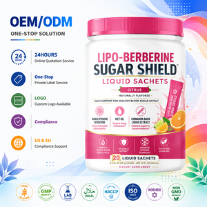 Complexe de Lipo-Berberine Liquide en Sachet à Biodisponibilité Optimale, Conforme aux Réglementations, Production en Vrac par Usine OEM - Product Image 1
