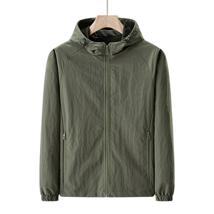 Explosiones nueva chaqueta impermeable parejas al aire libre a prueba de viento abrigo de negocios hombres y mujeres chaqueta con capucha Top moda cómoda caliente - Product Image 5