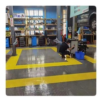 Baldosas de PVC entrelazadas de alta resistencia de 5-7 mm para garaje, tapete industrial para suelo de interior para gimnasio, estilo de diseño europeo