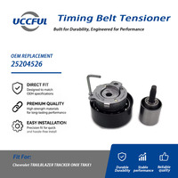 Pulley Penyangga/Pulley Pemandu Onderdil Mobil, Tensioner Timing Belt 25204526 untuk Chevrolet TRAILBLAZER TRACKER ONIX TRAX1