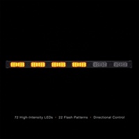 NOUVEAU - Barres lumineuses LED stroboscopiques 4x4 - 12V - Barre lumineuse de travail LED auxiliaire - 60W - 36,5 pouces - Barre lumineuse LED pour voitures - Garantie de 2 ans