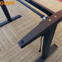 OMNI 1 Moteur 2 Etapes Colonne de Levage Electrique Hauteur Réglable Assis à Debout Hauteur Mémoire Tables de Bureau