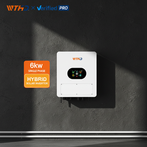 Inverter Solare Ibrido Monofase IP65 6KW Onda Pura 60Hz Bassa Tensione 6kVA 6000W 6000VA MPPT - Product Image 1