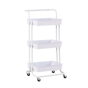 Vente en gros, chariot maquillage pour salon de beauté, chariot pour onglerie, spa, chariot de rangement de cuisine, chariot utilitaire avec roues verrouillables - Product Image 1