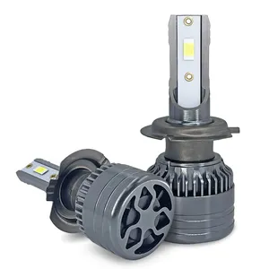 Kit de conversión todo en uno sin ventilador de faro Led caliente de fábrica 10000lm 3570 Chip 6500K Mini tamaño Led luz antiniebla reemplazo halógeno