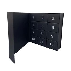 Vương Miện Giành Tùy Chỉnh Rỗng Craft 30 Ngày Ramadan Trang Điểm Advent Lịch Hộp 12 Ngày Giáng Sinh Đồ Chơi Sô Cô La Advent Matt Cán - Product Image 5