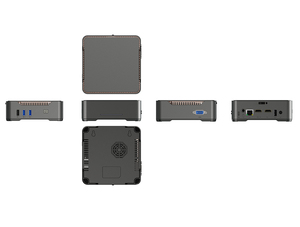 <span class=keywords><strong>Mini</strong></span> <span class=keywords><strong>PC</strong></span> professionnel compact Triple 4K DDR4 Quad Core SSD Double WiFi Win 11 <span class=keywords><strong>Pro</strong></span>/Ubuntu N95 Ordinateur de bureau <span class=keywords><strong>GK3</strong></span> Plus - Product Image 2