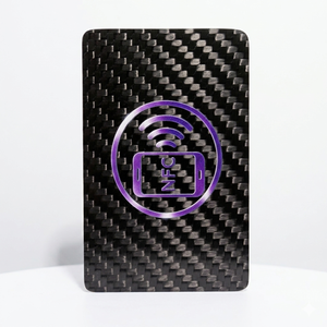 Custom Logo 100% 3K Carbon Fiber NFC RFID VIP Membership <b>Card</b> Luxury Smart <b>Access</b> <b>Control</b> Black Business <b>Card</b> - Product Image 3