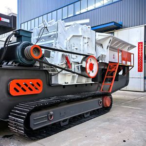 Máy nghiền tác động di động Crawler với điều khiển PLC, động cơ AC & ổ trục chịu lực cao, thiết bị nghiền đá vôi và đá công suất lớn - Product Image 2