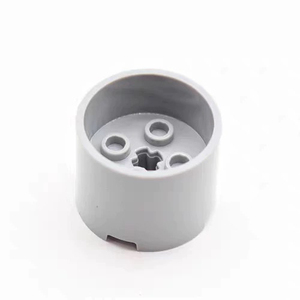 Кирпичные, круглые 3X3X2 с утопленными отверстиями для центра и оси, 73111, строительные блоки, конструкторы, модели, строительные игрушки - Product Image 1