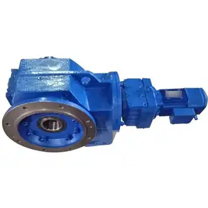K Series Helical Bevel Transmission Gear Box Parts Reductor With Geared Motor For Wind Generator