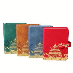 Cuaderno Estilo Chino A7, Diario de PU, Regalo Corporativo Personalizable para Aficionados a la Cultura y Negocios Globales - Product Image 3