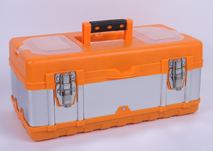 Kotak Peralatan Baja Tahan Karat yang Dapat Disesuaikan, Kotak Penyimpanan Portabel, Set Kotak Peralatan Kosong, Tahan Air, Tahan Guncangan, Tahan Debu 40x21x18cm 2 - Product Image 4