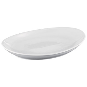 Assiette de service ovale en porcelaine Hotel Barca 50 × 29 cm 0101500 Mps - Product Image 1