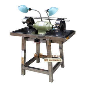 เครื่องเจียรพลอยแบบสองหัว เครื่องเจียรหยก เครื่องตัดหยก เครื่องเจียรหยก เครื่องแกะสลักหยกแบบแบน - Product Image 4