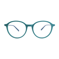 Nuevo diseño Unisex de gafas, gafas de acetato de alta calidad, gafas redondas de lujo, gafas de acetato, monturas de gafas ópticas