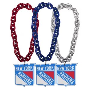 Collier surdimensionné HLC ODM sur le thème des Maple Leafs <span class=keywords><strong>de</strong></span> Toronto, en mousse EVA 3D, chaîne <span class=keywords><strong>de</strong></span> fan des Rangers <span class=keywords><strong>de</strong></span> New York, collier surdimensionné - Product Image 1