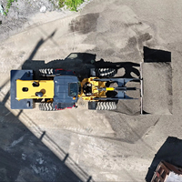 Chargeuse sur pneus de 4 tonnes, chargeuse frontale, moteur diesel Weichai 135 kW, pompe à engrenages pour l'exploitation minière, les carrières, la construction, la construction routière