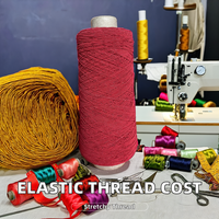 Fil élastique teint pour la couture pour l'artisanat et la couture
