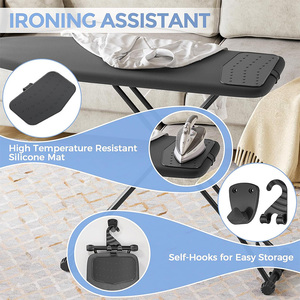Planche à <span class=keywords><strong>repasser</strong></span> escamotable et rotative professionnelle de qualité <span class=keywords><strong>pour</strong></span> couturiers, avec échelle pliante intégrée - Product Image 5