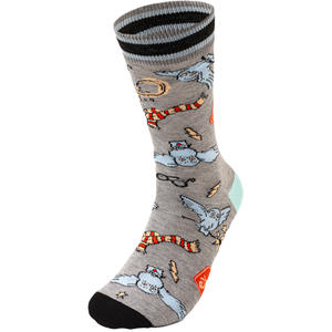 Baleine coton quotidien drôle dessin animé Sox hommes femmes mode Anime Magic Academy hibou équipage chaussettes école étudiant chaussettes populaires - Product Image 2