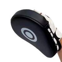 Cibles de boxe en cuir PU de qualité professionnelle, vente en gros d'usine, logo personnalisé, cible de boxe pour l'entraînement de boxe et de taekwondo