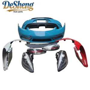 Parti Esterne di Alta Qualità per <span class=keywords><strong>Porsche</strong></span> Cayman 981, Aggiornamento allo Stile 718; Rinnovamento del Modello Precedente, Paraurti, Fari LED; Plug-and-Play - Product Image 2
