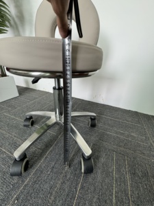 Large Work <b>Stool</b>, Lift Round <b>Stool</b>, Beauty <b>Stool</b>, Lift Rotating Pulley, Barber Chair Shop Master <b>Stool</b> Makeup <b>Stool</b> - Product Image 3