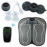 Nouveautés : Mini masseur électrique pour le cou et les épaules, appareil de physiothérapie TENS, 8 modes de soulagement pour les douleurs musculaires et menstruelles, électrodes TENS