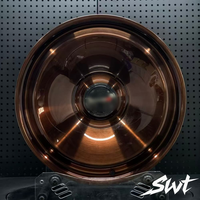 Jante en alliage forgé monobloc AeroDisc, finition bronze brossé, pleine face, 18 à 24 pouces, 6061T6, jante vintage personnalisée pour voiture de sport de luxe, tuning