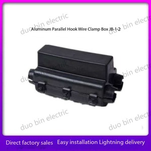 Chất Lượng Cao Duopin Jb-Cách Nhiệt Bìa Song Song Rãnh Kẹp Cáp Doanh Thiết Bị Đầu Cuối Lugs Cách Nhiệt Tay Áo 230V Điện Điện - Product Image 2