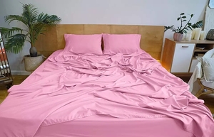 סדרת 2200 באיכות גבוהה microfiber מלון דף הבית 4 סט גיליון 10 מצעים צבע - Product Image 2