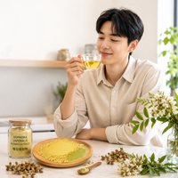 Ekstrak Bunga Sophora Japonica LongBio Bubuk Rutin Alami 95%-98% untuk Makanan, Minuman & Suplemen Diet OEM ODM