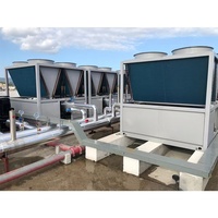 Unité de refroidissement à sec pour station de supercalcul, réseau de ventilateurs modulaire, installation HPC à grande échelle, ferme de calcul IA, dissipation thermique automatique