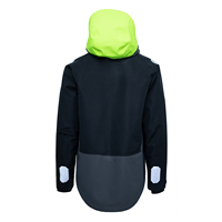 Chaqueta de vela unisex de tela de poliéster impermeable último diseño OEM ropa de Softshell cortavientos con capucha exterior MOQ50