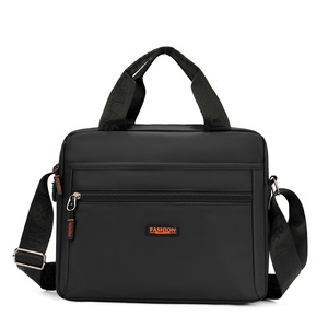 Sac à main pour homme personnalisé, style business décontracté, grande capacité, multi-compartiments, sacoche élégante, sac bandoulière - Product Image 2