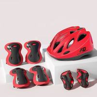 En Stock Usine Vente en Gros Kit de 7 Protections et Casque de Cyclisme, Patin à Roulettes et Moto pour Enfants et Adultes