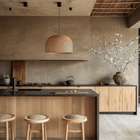 Meubles en bois mélaminé complets pour villa, design personnalisé, prix d'usine, cuisine moderne sur mesure, ensemble d'armoires