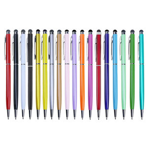 बिजनेस के लिए कस्टम लोगो के साथ BECOL हॉट सेलिंग मल्टी-कलर्स मेटल स्टाइलस ट्विस्ट बॉल पेन स्लिम मैटेलिक पेन होटल बॉलपॉइंट पेन - Product Image 3