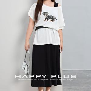 เดรสยาวทรงเอไลน์แขนกุดสำหรับผู้หญิง รุ่น Runqi สีดำ ไซส์พลัส ความยาวคลุมเท้า ดีไซน์เรียบง่าย สีพื้น คอวี - Product Image 2