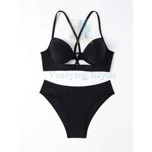 Bikini Brasileño Sexy Conjunto Mujeres Apretado Culo Traje de Baño de Dos Piezas Moda - Product Image 5