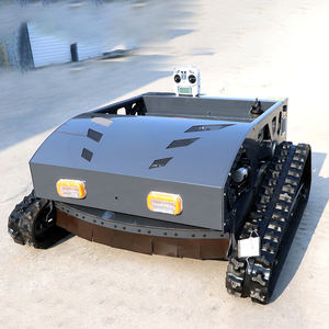 Tondeuse à gazon sur chenilles tout-terrain pour petit verger Tondeuse à essence télécommandée pour le désherbage Composant de moteur central - Product Image 2