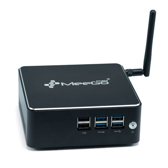 C6 Win10 Portable PC with Intel Chipset Thin Client 1LAN 2COM Dual Core 12V 5A USB2.0/3.0 Mini Desktop PC NUC PCS 2955U