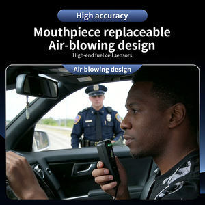 RS232-Kommunikation Fahrzeug-Alkoholtester Fahrzeugmontierter Elektrochemischer Sensor CE ROSH FCC Zertifizierter Atemalkoholtester - Product Image 4