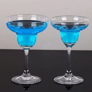 Copa de Vino de Cristal con Tallo Triangular Geométrico 3D y Asa de Aluminio para Hotel, Bar, Fiesta, Vajilla Comercial Premium - Product Image 2