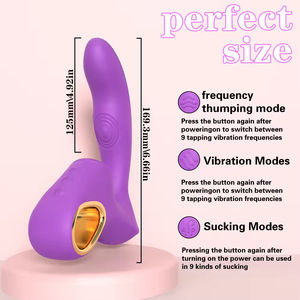 เครื่องกระตุ้นความสุขทางเพศแบบดูดกระตุ้นจุดจีและคลิตอริส 3 in 1 ขายดี ของเล่นผู้ใหญ่ ขายส่ง - Product Image 6