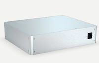 BRZHIFI Aleación de aluminio Esquinas redondeadas Preamplificador Decodificador Amplificador de oído Amplificador de tubo Caja de aluminio completo 3809