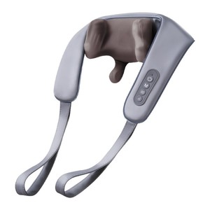 Neck Massager With Kneading Function Rechargeable USB Grey For Neck And Shoulder Relief - Product Image 5