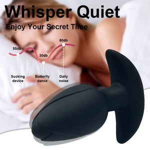 Vibrador <span class=keywords><strong>Anal</strong></span> TMM APT-31, 10 Modos de Vibración, Rotación de 360°, Silicona+ABS, IPX5 Impermeable, Tapón <span class=keywords><strong>Anal</strong></span> para Uso <span class=keywords><strong>Anal</strong></span> y Vaginal - Product Image 6