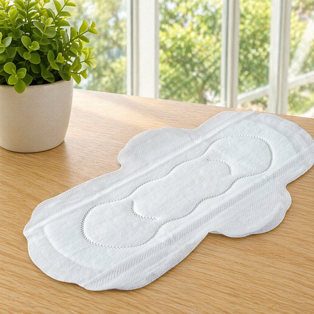 Wholesale Organic Cotton Menstrual Pads Private Label Sanitary Napkin Period Pads Sanitary Napkin
